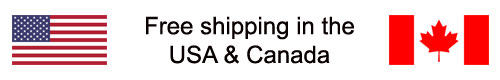 Free shipping in the USA and Canada